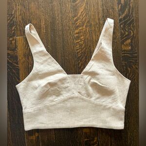 Banana Republic women’s linen blend shell size 4 NWT